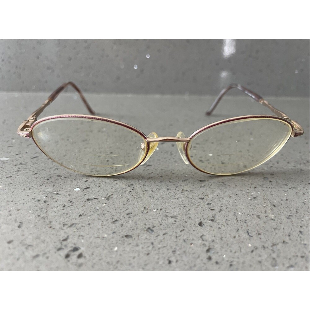 Laura Ashley Plum Pudding Eyeglass Frames ONLY 53-17-135 Oval Full rim